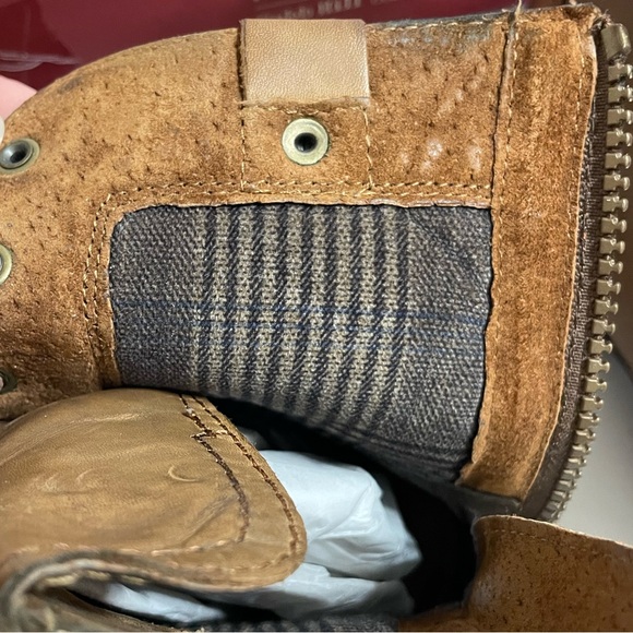 ROCKPORT Cobb Hill Bethany Womens Brown Boots Lace Up/Back Zip Lined Sz 6.5 - Picture 7 of 16